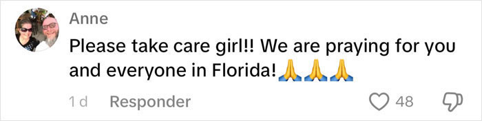 Woman Camps Out In Hallway As Hurricane Milton Seeps Through High-Rise Apartment Windows Woman Camps Out In Hallway As Hurricane Milton Seeps Through High-Rise Apartment Windows