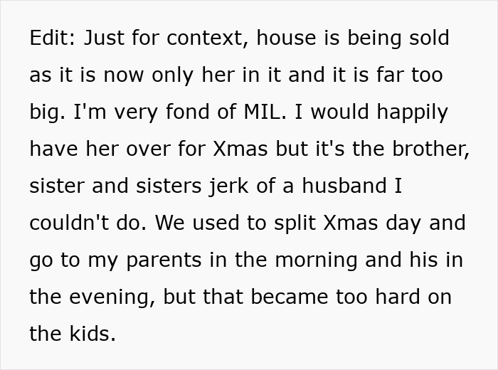 Woman Despises Idea Of Spending Another Xmas With Husband&rsquo;s Toxic Family, Hubby Says Stay Home