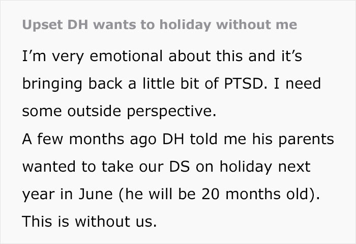 In-Laws Are Excluding Woman From Family Vacation, Don’t See How It’s Unfair In-Laws Are Excluding Woman From Family Vacation, Don’t See How It’s Unfair