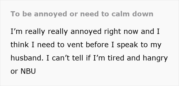 Wife’s Had It Up To Here With Childish Hubby Treating Her Like A Servant, Ruining Fam Celebrations Wife’s Had It Up To Here With Childish Hubby Treating Her Like A Servant, Ruining Fam Celebrations