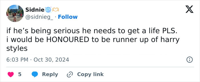 Harry Styles Crowned People’s “Sexiest Musician Alive”, Runner-Up Slammed Over “Sore Loser” Rant Harry Styles Crowned People’s “Sexiest Musician Alive”, Runner-Up Slammed Over “Sore Loser” Rant