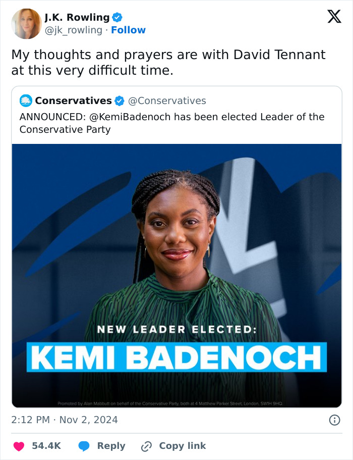 "Remember When You Were Better": JK Rowling's Jab At David Tennant Massively Backfires "Remember When You Were Better": JK Rowling's Jab At David Tennant Massively Backfires