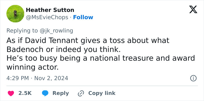 "Remember When You Were Better": JK Rowling's Jab At David Tennant Massively Backfires "Remember When You Were Better": JK Rowling's Jab At David Tennant Massively Backfires