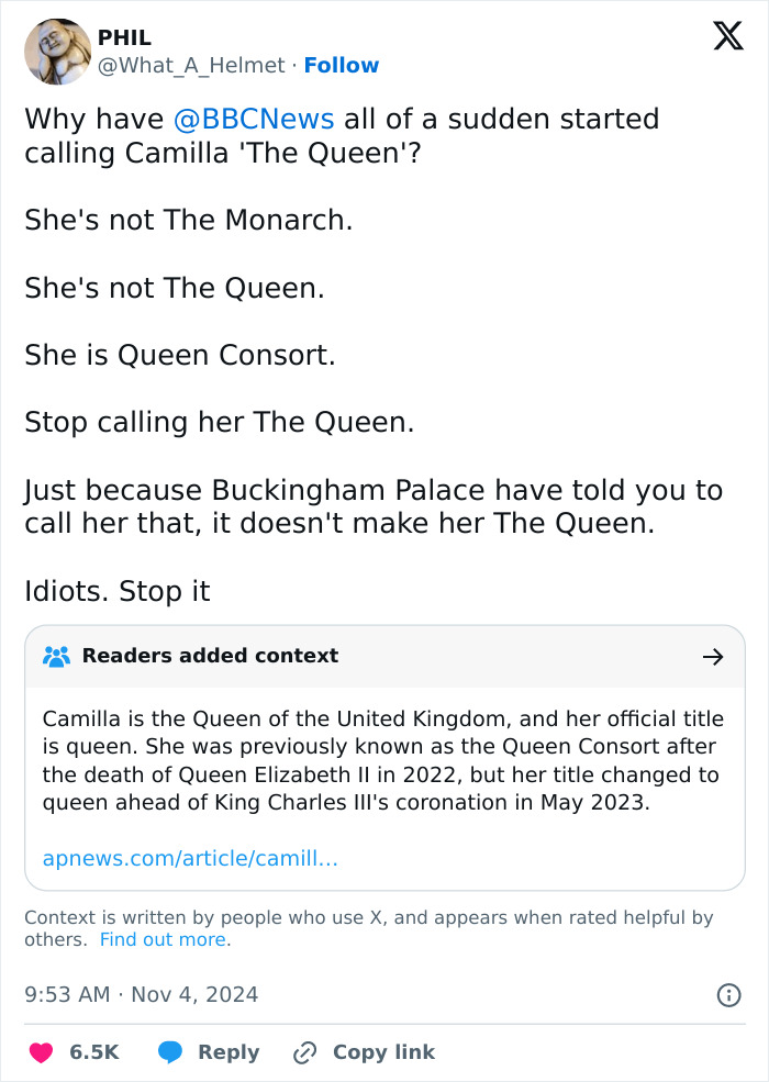 King Charles’s Wife, Queen Camilla, Sparks Outrage Amid Health Update: “She’s Not The Queen” King Charles’s Wife, Queen Camilla, Sparks Outrage Amid Health Update: “She’s Not The Queen”