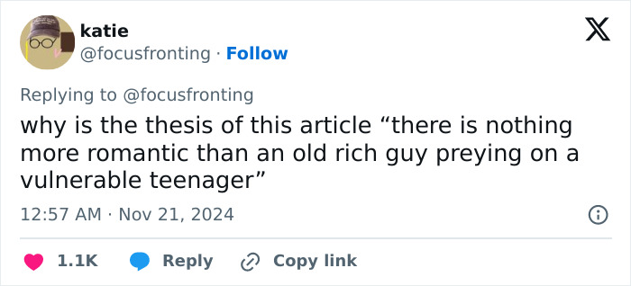 "The Outrage Is Appropriate": Vanity Fair Slammed For Glorifying Author Who "Groomed" 16YO Girl "The Outrage Is Appropriate": Vanity Fair Slammed For Glorifying Author Who "Groomed" 16YO Girl