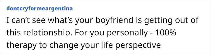 Couple’s Relationship Strains As Man Loses Patience With GF’s Never-Ending Challenges Couple’s Relationship Strains As Man Loses Patience With GF’s Never-Ending Challenges