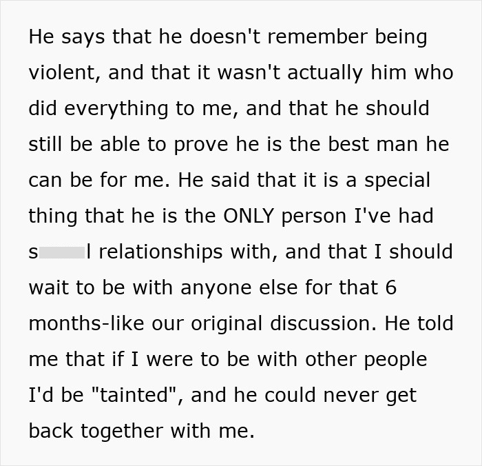 Text about personal relationships and emotional conflict experienced by a woman. Text about personal relationships and emotional conflict experienced by a woman.
