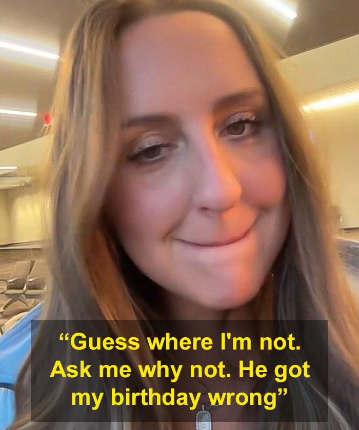 “Life Happens”: Wife Left At The Airport After Husband Gets Her Birthday Wrong On Plane Ticket “Life Happens”: Wife Left At The Airport After Husband Gets Her Birthday Wrong On Plane Ticket