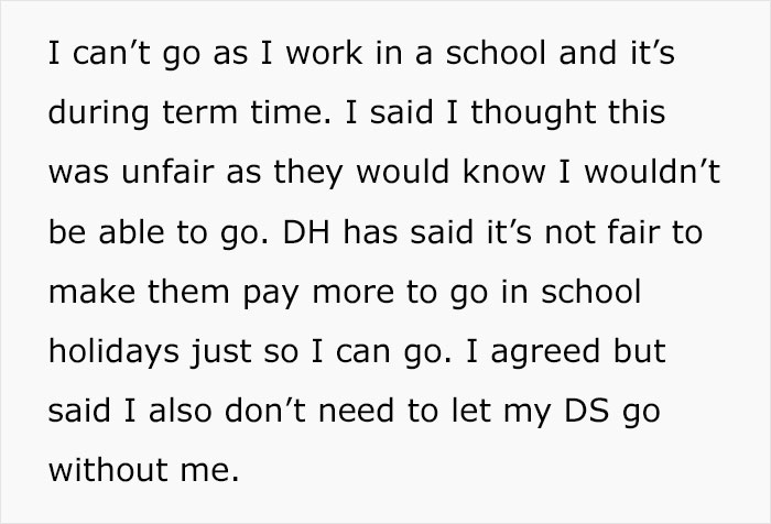 In-Laws Are Excluding Woman From Family Vacation, Don’t See How It’s Unfair In-Laws Are Excluding Woman From Family Vacation, Don’t See How It’s Unfair