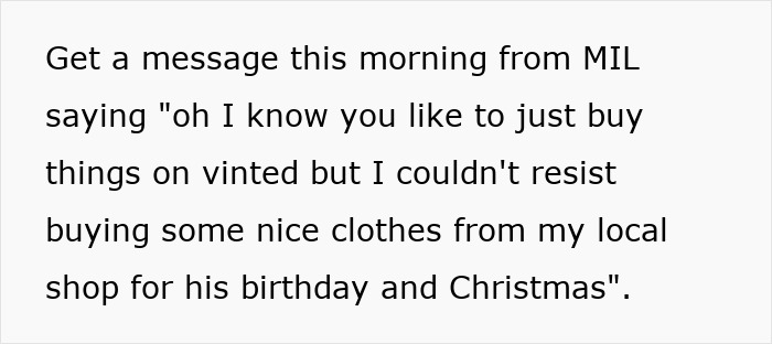 Lady Looks Gift Horse In The Mouth After MIL Gifts Grandchild Clothes, Not Toys, Netizens Slam Her Lady Looks Gift Horse In The Mouth After MIL Gifts Grandchild Clothes, Not Toys, Netizens Slam Her