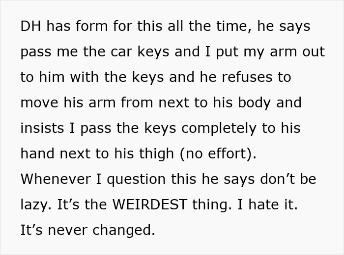 Wife’s Had It Up To Here With Childish Hubby Treating Her Like A Servant, Ruining Fam Celebrations Wife’s Had It Up To Here With Childish Hubby Treating Her Like A Servant, Ruining Fam Celebrations
