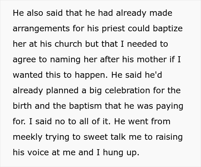 Old-School Parents Skip Daughter's Wedding Over Silly Tradition, She Bans Them From Seeing Her Child Old-School Parents Skip Daughter's Wedding Over Silly Tradition, She Bans Them From Seeing Her Child