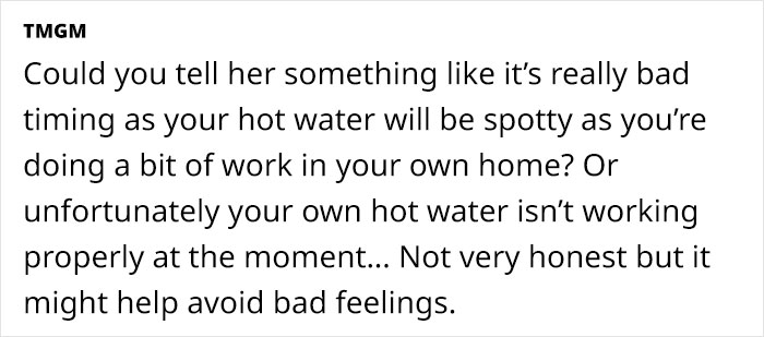 Woman Complains About Neighbor Asking To Use Her Shower, Internet Isn’t Sympathetic Woman Complains About Neighbor Asking To Use Her Shower, Internet Isn’t Sympathetic
