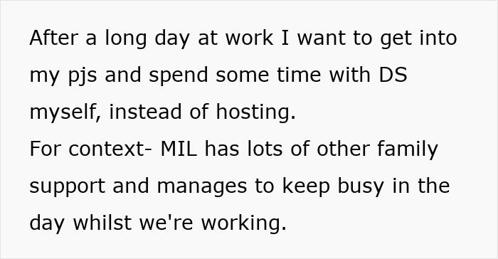 Text discussing the challenge of balancing care for a grieving MIL with personal time and work commitments. Text discussing the challenge of balancing care for a grieving MIL with personal time and work commitments.