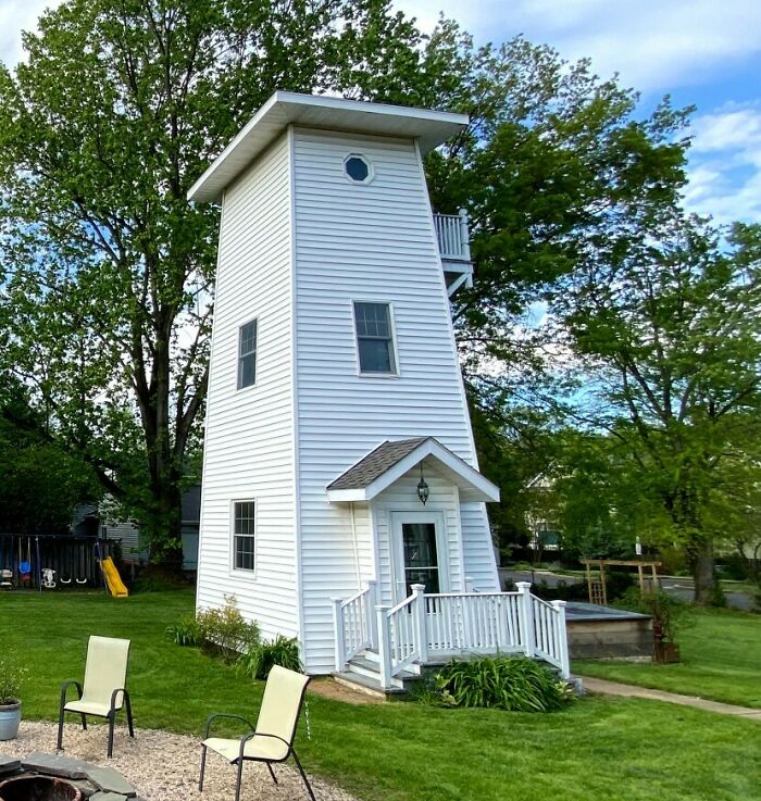 No Creepy Basement, How About Cool Accessory Buildings? I Have This 110 Year Old Water Tower