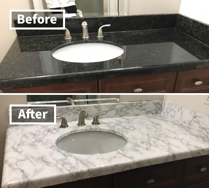 Achieve The High-End Look Of Marble Countertops Without The Permanent Renovation With Marble Counter Stickers