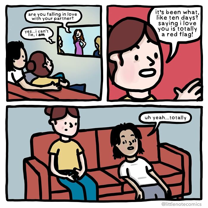 From Sticky Notes To A Webcomic: 20 Illustrations Of An Artist’s Relationship With Her Partner (New Pics)