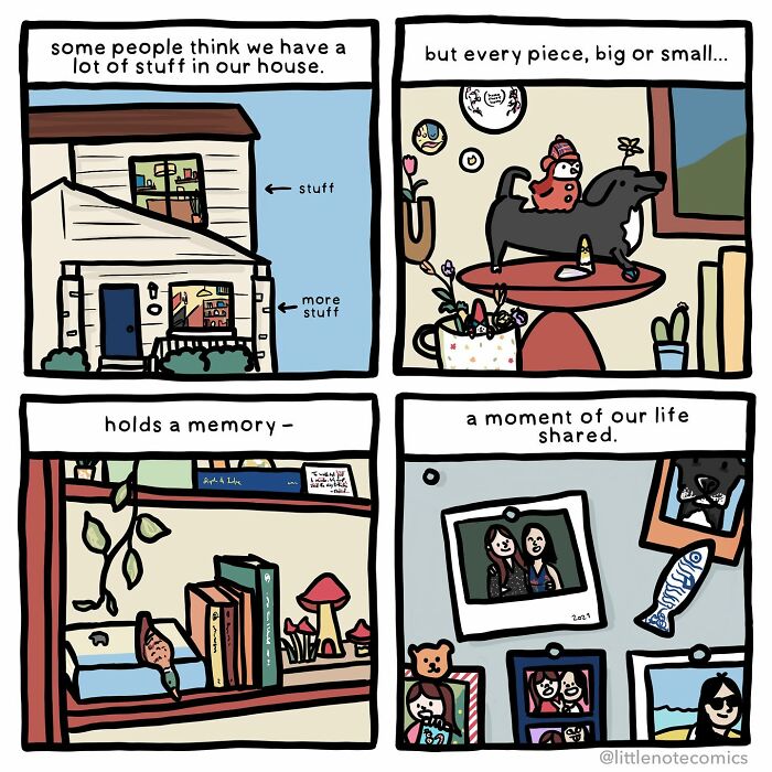 From Sticky Notes To A Webcomic: 20 Illustrations Of An Artist’s Relationship With Her Partner (New Pics)