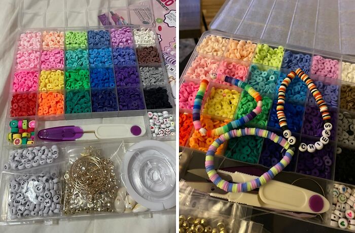 Get Crafty With This Jewelry Making Kit That Includes 6000 Clay Beads And Turn Your Living Room Into A Designer’s Dream— Because Why Buy Jewelry When You Can Make It Better?