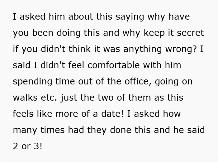 Wife Up In Arms Over Hubby’s Secret Lunch Dates With Tearful Female Coworker, She Demands It Stop Wife Up In Arms Over Hubby’s Secret Lunch Dates With Tearful Female Coworker, She Demands It Stop