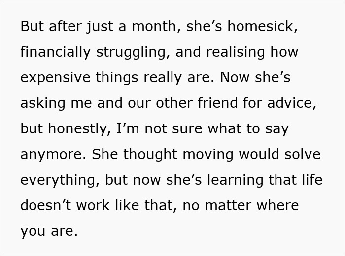 Impulsive 29YO Doesn’t Understand Reality, Moves To Australia With No Plan, Job, Or House Impulsive 29YO Doesn’t Understand Reality, Moves To Australia With No Plan, Job, Or House