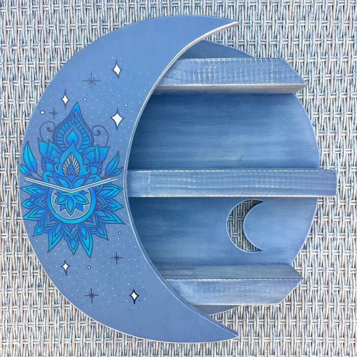 I Created 19 Unique Artworks On Wood Using Colored Pencils And Acrylic Paints