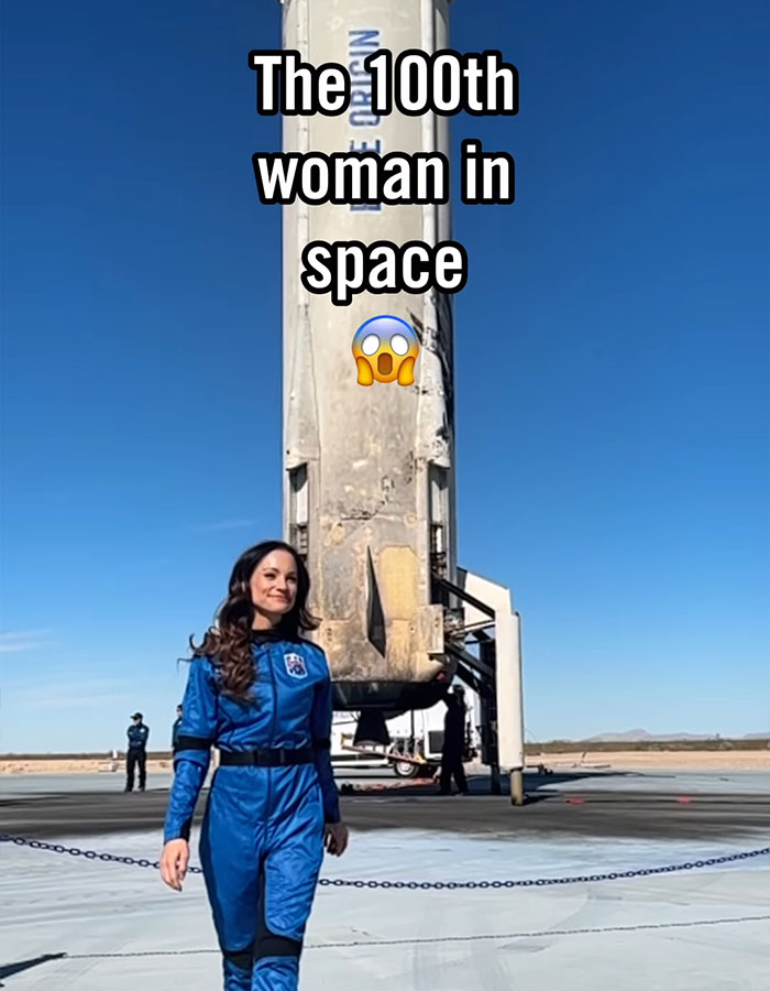 "I Will Not Apologize": 100th Woman In Space Refuses To "Bow To Small Men On The Internet" "I Will Not Apologize": 100th Woman In Space Refuses To "Bow To Small Men On The Internet"