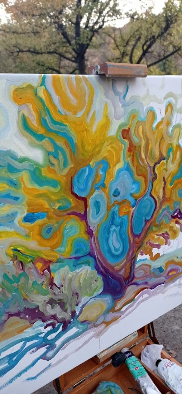 An Artistic Plein Air In The Frontline Zone Or How We Painted In A Place Of Power And What Came Of It.