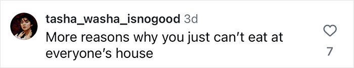 Comment criticizing cooking turkey in a toilet, highlighting hygiene concerns. Comment criticizing cooking turkey in a toilet, highlighting hygiene concerns.