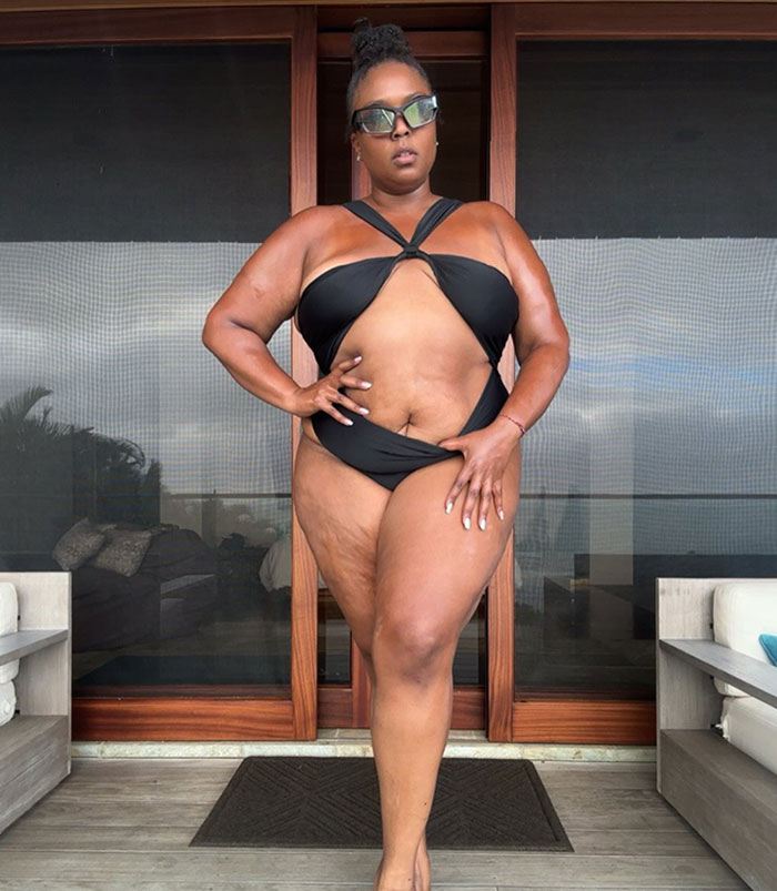Lizzo Proudly Shows Off Weight Loss With Racy Swimwear Photos, Responds To Trolls’ Ozempic Jabs Lizzo Proudly Shows Off Weight Loss With Racy Swimwear Photos, Responds To Trolls’ Ozempic Jabs