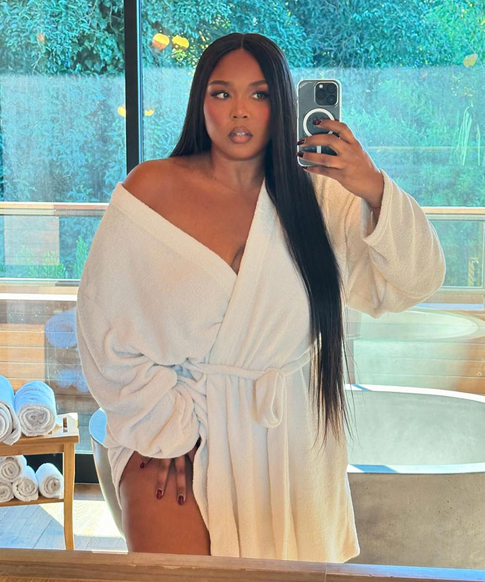 Lizzo Proudly Shows Off Weight Loss With Racy Swimwear Photos, Responds To Trolls’ Ozempic Jabs Lizzo Proudly Shows Off Weight Loss With Racy Swimwear Photos, Responds To Trolls’ Ozempic Jabs