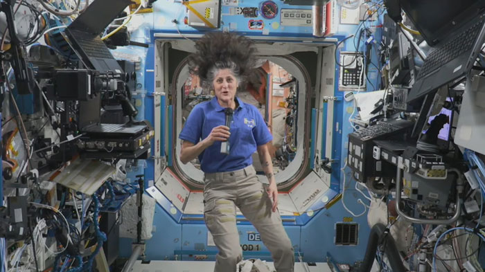 Stranded Astronaut Finally Breaks Silence On Health Scare After Her "Gaunt" Photo Goes Viral Stranded Astronaut Finally Breaks Silence On Health Scare After Her "Gaunt" Photo Goes Viral