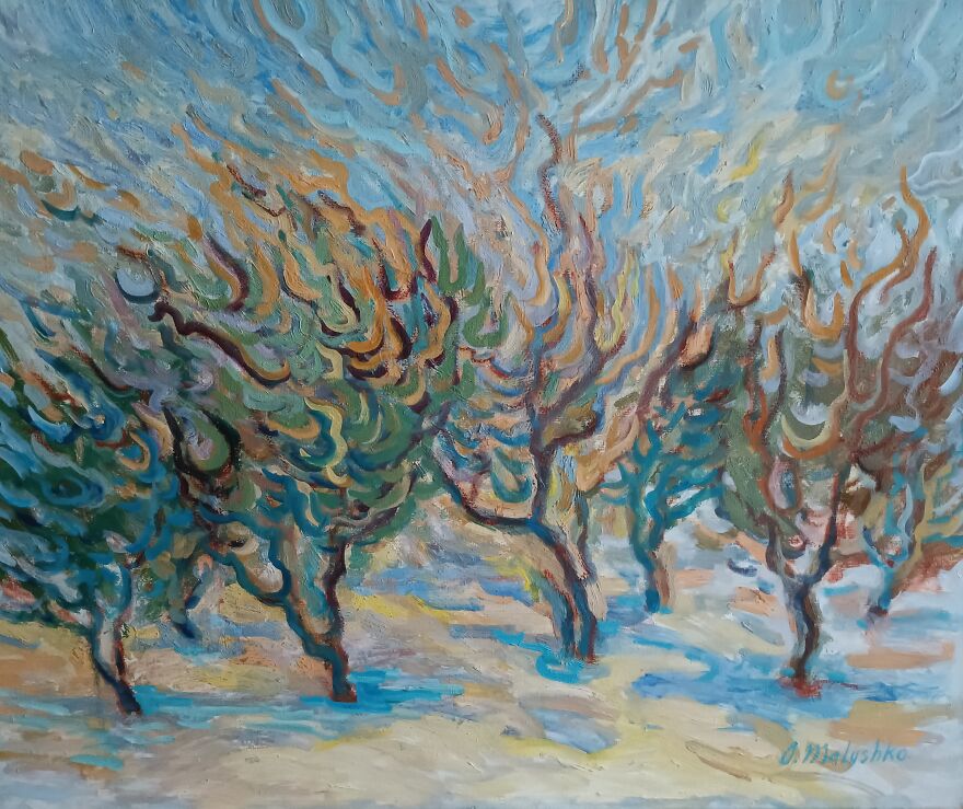 Here Are The Artworks I Painted This Year In The Frontline Zone (22 Pics) Here Are The Artworks I Painted This Year In The Frontline Zone (22 Pics)