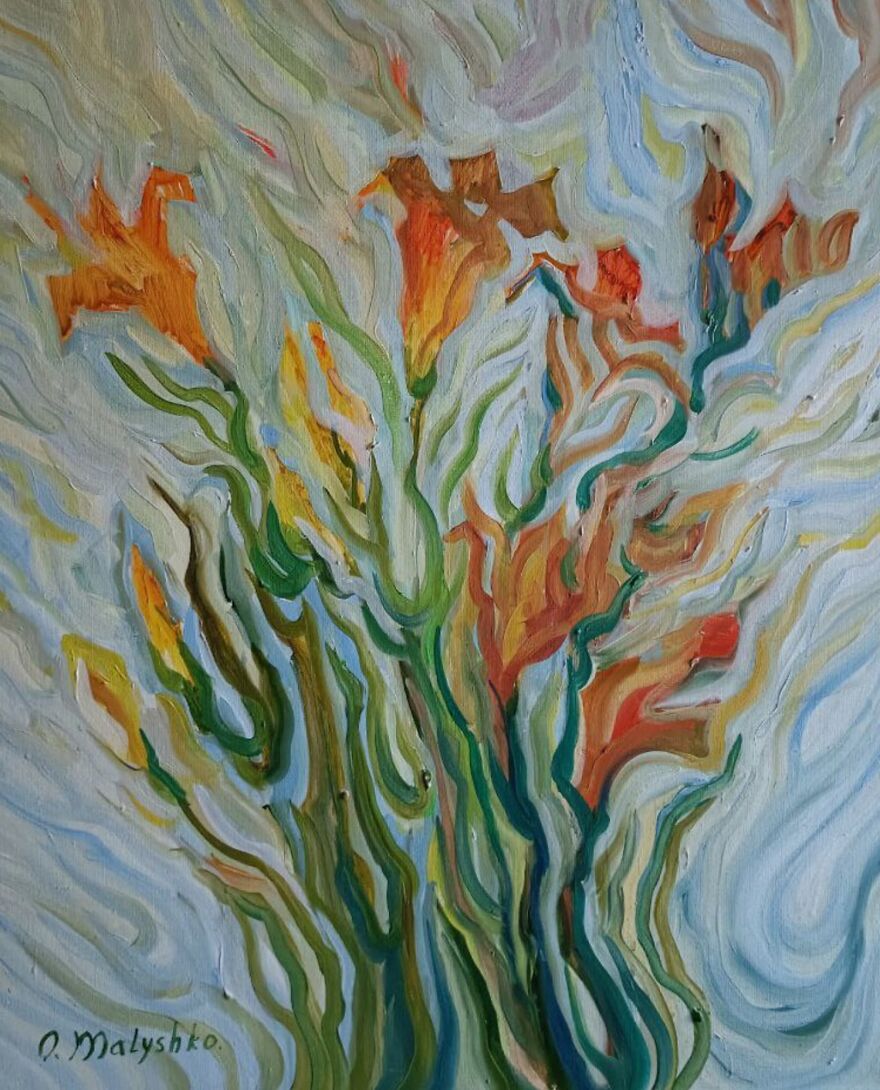 Here Are The Artworks I Painted This Year In The Frontline Zone (22 Pics) Here Are The Artworks I Painted This Year In The Frontline Zone (22 Pics)