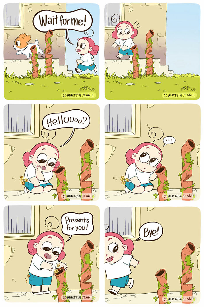 This Artist Creates Wholesome Comics About Cats And Dogs (New Pics)