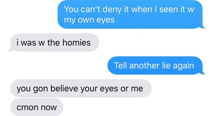 Screenshot of a humorous Tinder conversation with playful banter and clever responses.