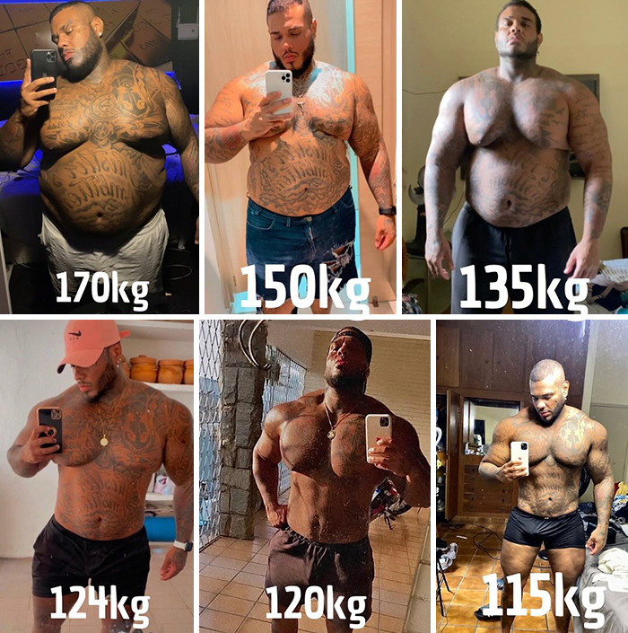 Nayron Santos Felipe Went From Obesity To Fitness In 12 Months, And Here’s His Amazing Transformation Nayron Santos Felipe Went From Obesity To Fitness In 12 Months, And Here’s His Amazing Transformation