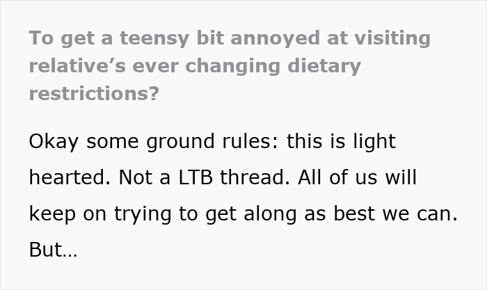 DIL Wastes 2 Weeks Slogging Over Cooking Based On MIL's Diet, MIL Actually Faked It All DIL Wastes 2 Weeks Slogging Over Cooking Based On MIL's Diet, MIL Actually Faked It All