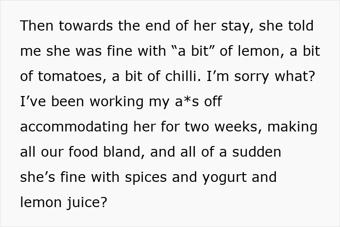 DIL Wastes 2 Weeks Slogging Over Cooking Based On MIL's Diet, MIL Actually Faked It All DIL Wastes 2 Weeks Slogging Over Cooking Based On MIL's Diet, MIL Actually Faked It All