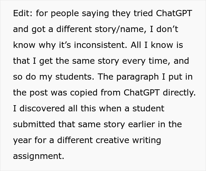 “We Both Knew What They Did”: Students Deny Using AI, Teacher Finds A Clever Way To Expose Them “We Both Knew What They Did”: Students Deny Using AI, Teacher Finds A Clever Way To Expose Them