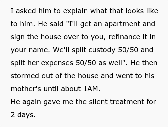 Text conversation about husband's attempted manipulation and silent treatment. Text conversation about husband's attempted manipulation and silent treatment.