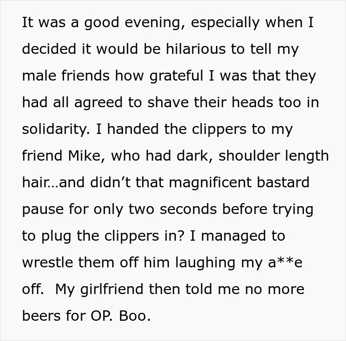 Text exchange highlighting office humor involving chemotherapy comments. Text exchange highlighting office humor involving chemotherapy comments.