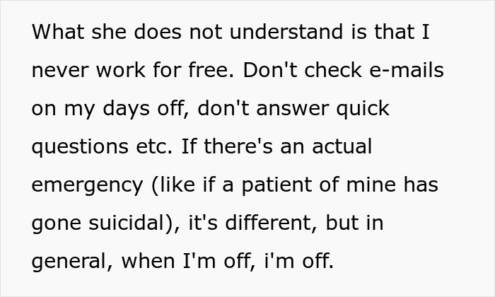 “I Know That It's Your Day Off, But”: Employee Teaches Boss To Never Bother Them On Days Off “I Know That It's Your Day Off, But”: Employee Teaches Boss To Never Bother Them On Days Off