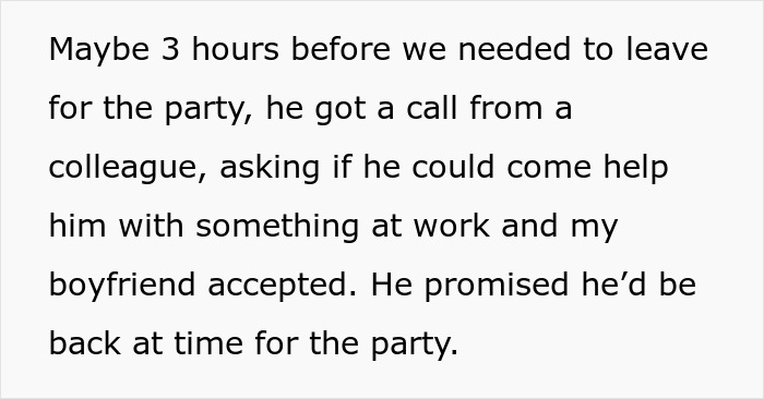 Woman Cancels BF’s Party Because He Was Late, Gets A Text From His Mom Woman Cancels BF’s Party Because He Was Late, Gets A Text From His Mom