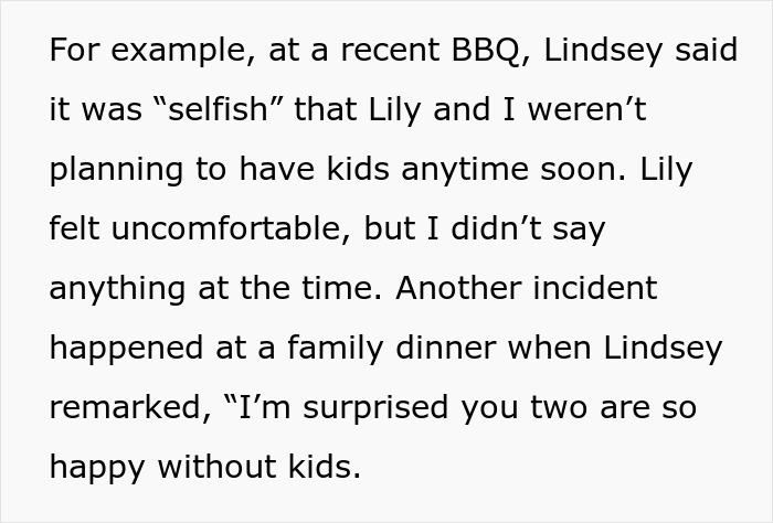 Text excerpt discussing family dinner drama over rudeness and honesty. Text excerpt discussing family dinner drama over rudeness and honesty.