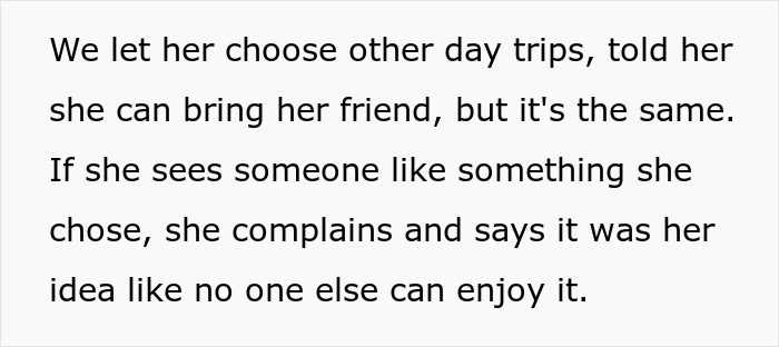 16YO’s Grumpy Reactions To Family Activities Backfire As She Gets Excluded From A Disney World Trip 16YO’s Grumpy Reactions To Family Activities Backfire As She Gets Excluded From A Disney World Trip