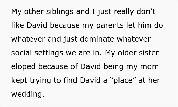Brother Dominates Every Family Gathering With His ‘Fun Facts’, Gets Excluded From Wedding Brother Dominates Every Family Gathering With His ‘Fun Facts’, Gets Excluded From Wedding