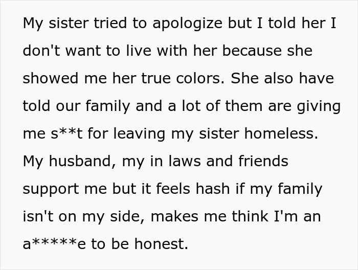 Woman Loses It At Sister When She Can’t Do A Favor After Living With Her For Free, Kicks Her Out Woman Loses It At Sister When She Can’t Do A Favor After Living With Her For Free, Kicks Her Out