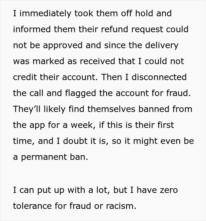 Customer service response to unapproved refund request, addressing potential fraud issues and account ban consequences. Customer service response to unapproved refund request, addressing potential fraud issues and account ban consequences.