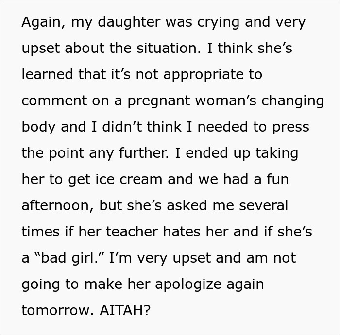 Pregnant Teacher Outraged By 6YO That Chose To Dress Up As Her For Halloween, Kid Left In Tears Pregnant Teacher Outraged By 6YO That Chose To Dress Up As Her For Halloween, Kid Left In Tears